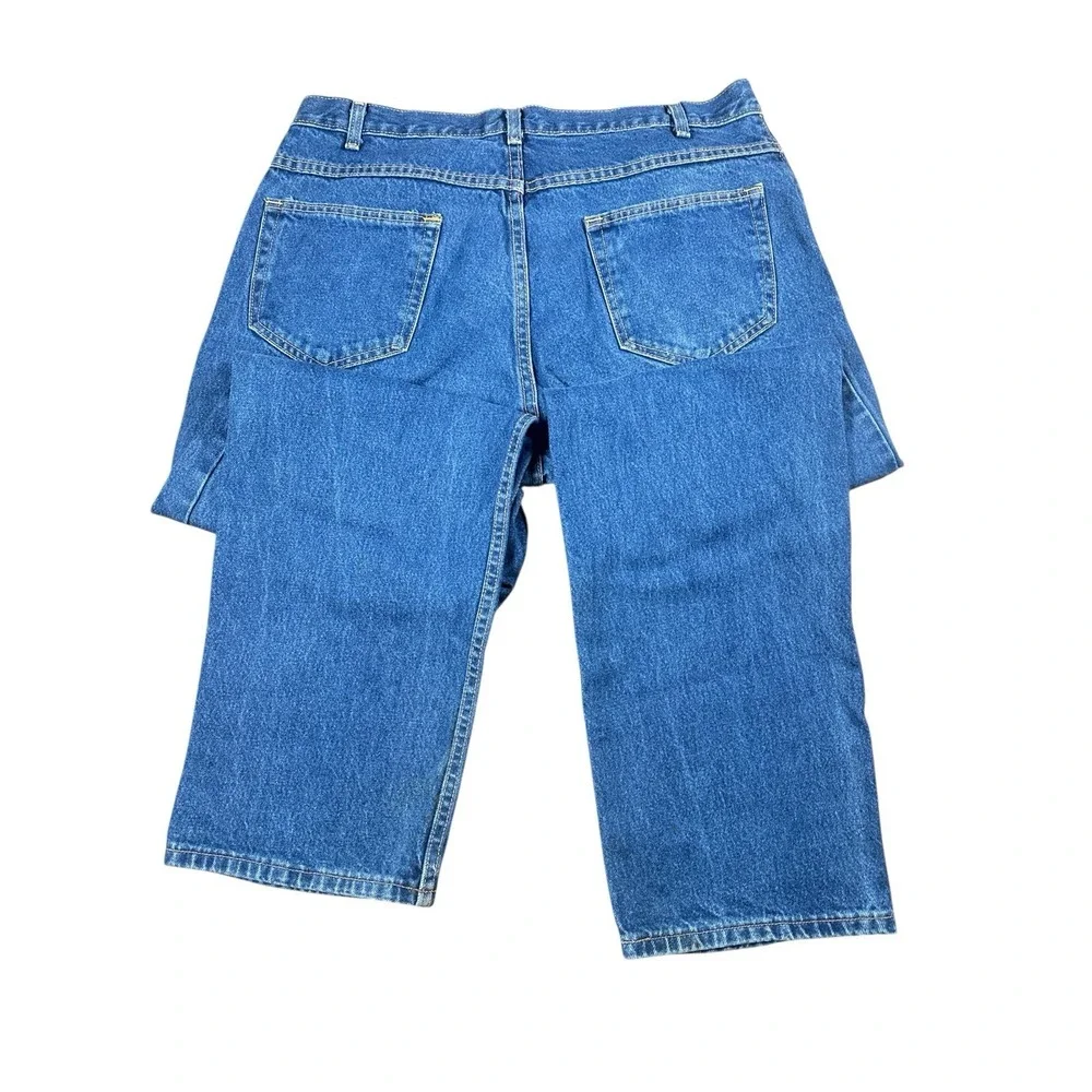 WearGuard Denim Work Jeans Men‎ Sz 36x31 Heavyduty Tag Sz 38x32 Straight Leg